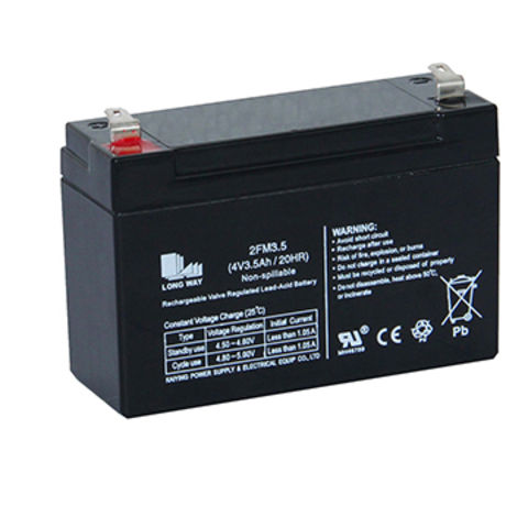 China 4V3.5ah lead acid maintenance free agm battery on Global Sources ...