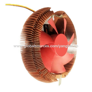China CPU cooler fan with copper for socket Intel LGA775 & 1150 & 1151 ...