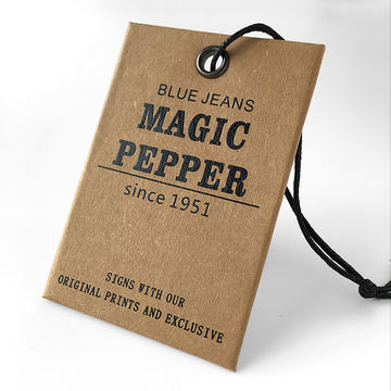 custom kraft hang tags