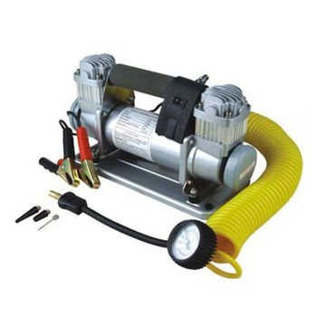 China Professional Car Air Compressor Pump With Metal Pressure Gauge ...