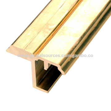 China Brass Extrusion Profile From Ningbo Wholesaler Gambo