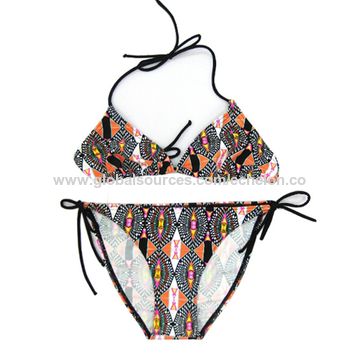 two piece halter top swimsuits