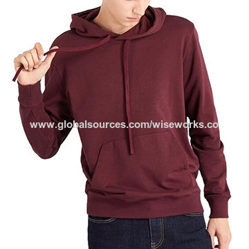 plain polyester hoodie