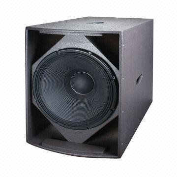 Pa Speaker With 18 Inch Rcf Subwoofer Wood Cabinet With Water
