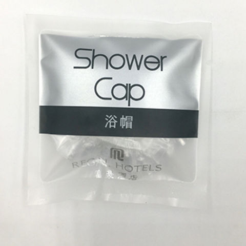 hotel shower caps