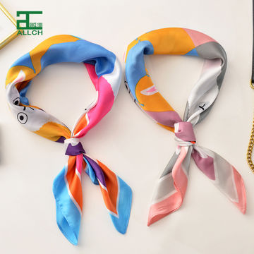 wholesale silk hair scarves