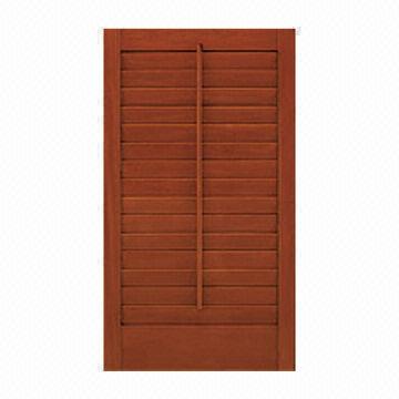 Window Wood Shutter Imported Material Clear Surface Without Chips Window Wood Shutter China