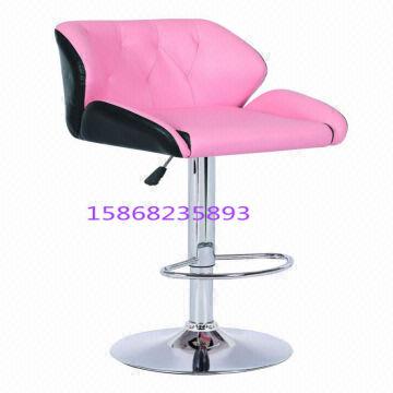 Top Quality Kitchen Bar Stools Faux Leather Padded Seat 360