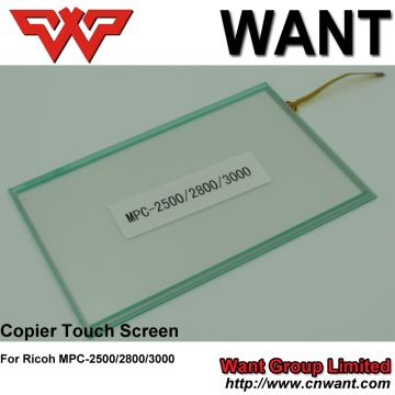 ricoh aficio mp c2500 touch screen