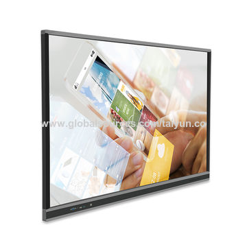 ChinaAll in one 4K 75 inch Interactive Flat Panel Touch Screen Smart ...