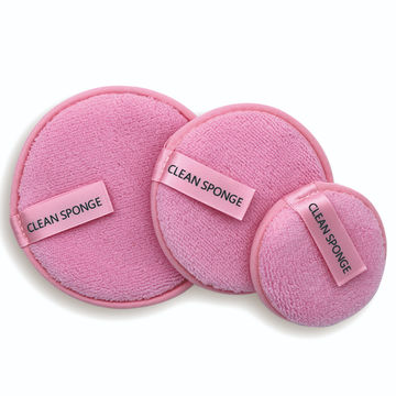 round makeup remover pads