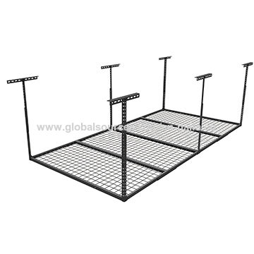 China 96 Overhead Roof Storage Metal Ceiling Rack From Ningbo