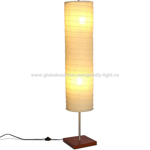 China Led Light Wood Floor Lamp With, Tower Floor Lamp