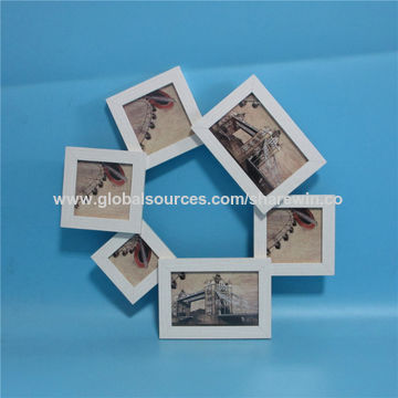 China Home Decorative Wall Collage Photo Frames Wood Made To Display Gallery Picture Frame On Global Sources Mdf - Wall Frame Collage Maker
