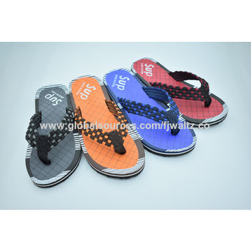 printed slippers