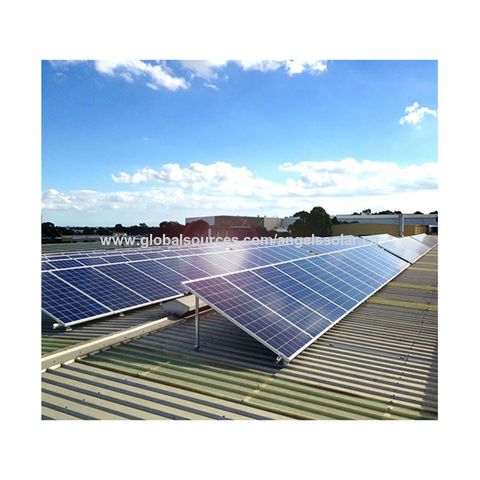 China Trapezoidal Metal Roof Brackets Solar Mounting System Support ...