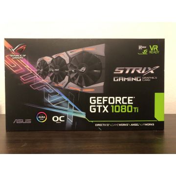 Asus Rog Strix Gtx1080ti O11g Gaming Geforce 11gb Oc Edition Vr Ready 5k Global Sources