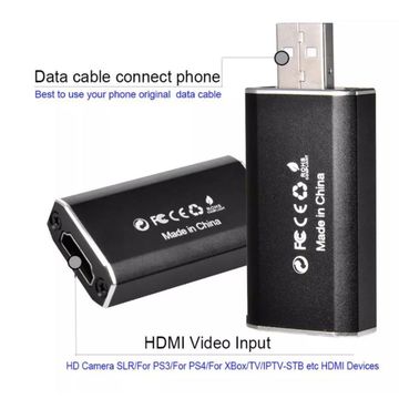 China High Quality Usb2 0 1080p Hd Video Capture For Live Streaming On Global Sources