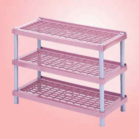 TaiwanStackable Shoe Rack with 3 Tiers 