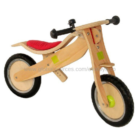 childs wooden bike