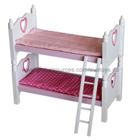 China Wooden Doll Bed With Furniture Wooden Doll Bed Doll Bunk Bed Lovely Family Play Toy En71 Tested On Global Sources Wooden Doll Bed