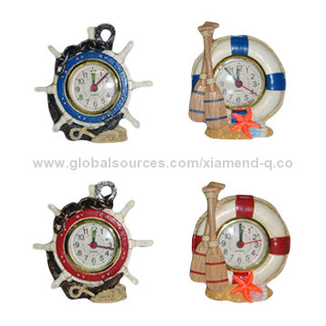 Nautical Souvenir Desk Clock Global Sources