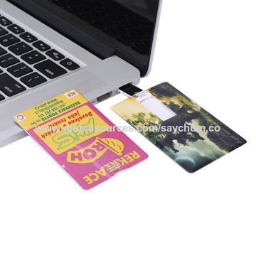 China Promotional Gifts Ultra Thin Credit Card Shaped Customized Usb Flash Drive China