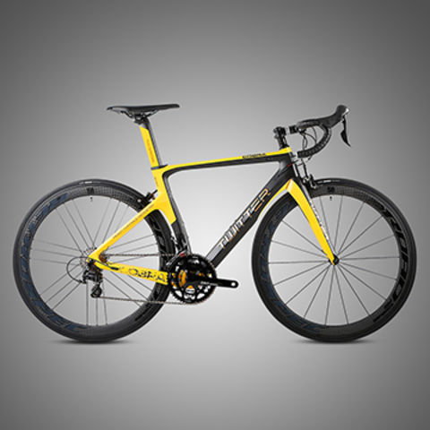 carbon road bike with 105 groupset