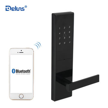 China Bluetooth Fingerprint Password Door Lock From Guangzhou