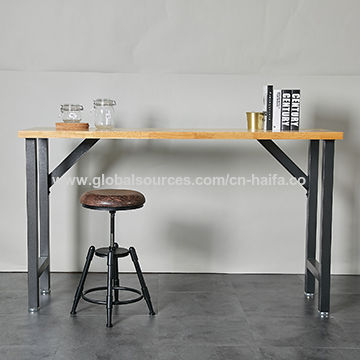 Hoifat Simple Design Bar Table Rubber, Garage Bar Table And Stools