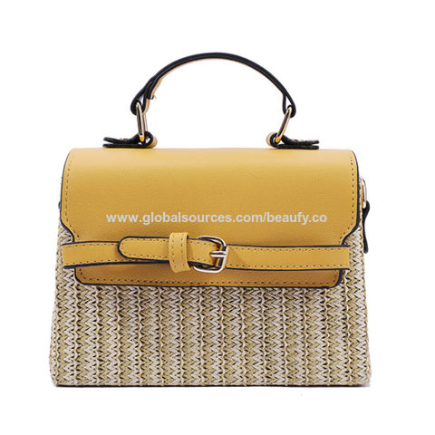 straw handbags shoulder bag