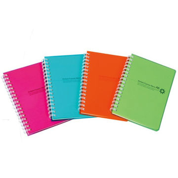 A5, A4, A6, A7 Fashion Notebooks, Transparent, Waterproof PP Hardcover ...