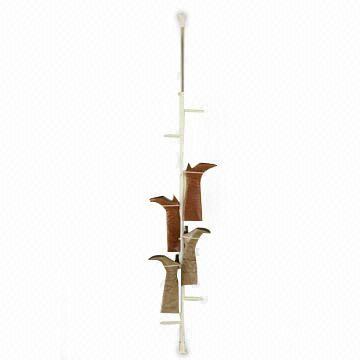 Floor To Ceiling Mount Shoe Rack In Hanging Shoe Type