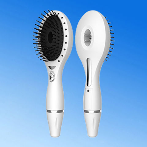 battery hair brush
