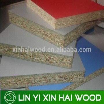 High Grade Free Painting Coloured Melamine Faced Chipboard To Make