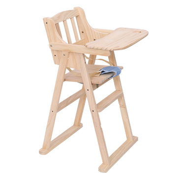 Global Sources Wooden Baby High Chair, Wooden Restaurant High Chair