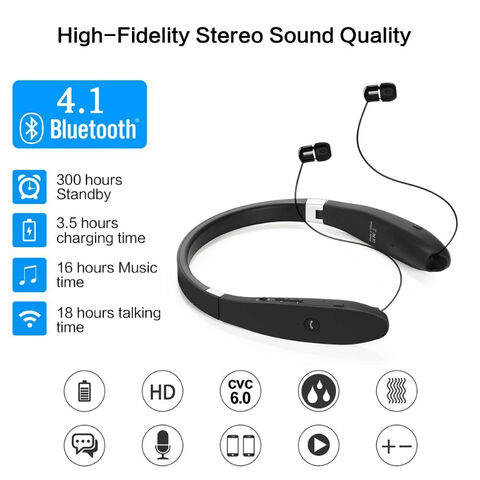 bluetooth neckband battery