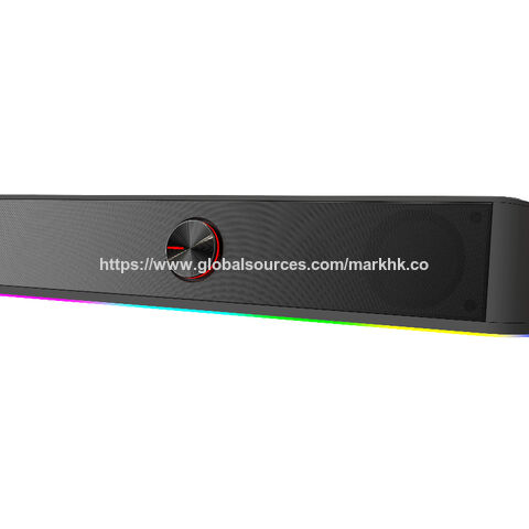 China HP RGB light soundbar speaker for TV and computer on Global ...