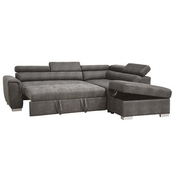 Global Sources Corner Sofa Bed Pull Out, Sectional Sofa Ottoman Bed