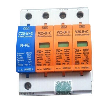 Three Phase Power Spd Surge Protector For Obo V25 B 3 Npe 385v Global Sources