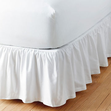 Bed Skirts With Adjustable Belts, King Bed Skirts 15 Inch Drop