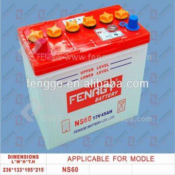 Toyota Car Battery 46b24r Hot Global Sources