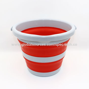 collapsible beach bucket