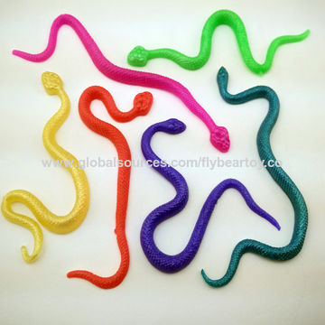 sticky snake toy