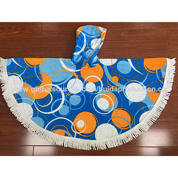 round beach towels for kids