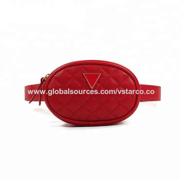 red bum bag womens