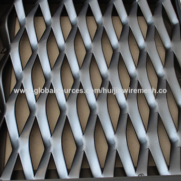 China Decoration Aluminum Expanded Metal Mesh Ceiling On Global