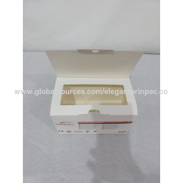 350g 4c cardboard box with display window | Global Sources