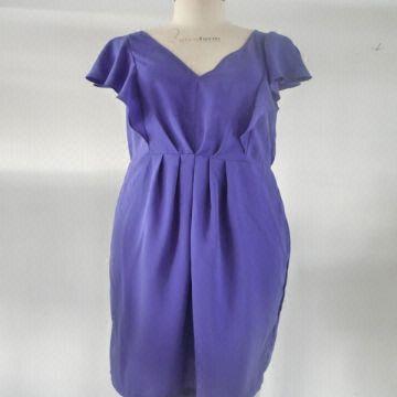 crepe cloth dress