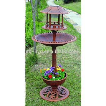 Multi Solar Bird Feeding Station Solar Lihgt Bird Bath Bird Feeder